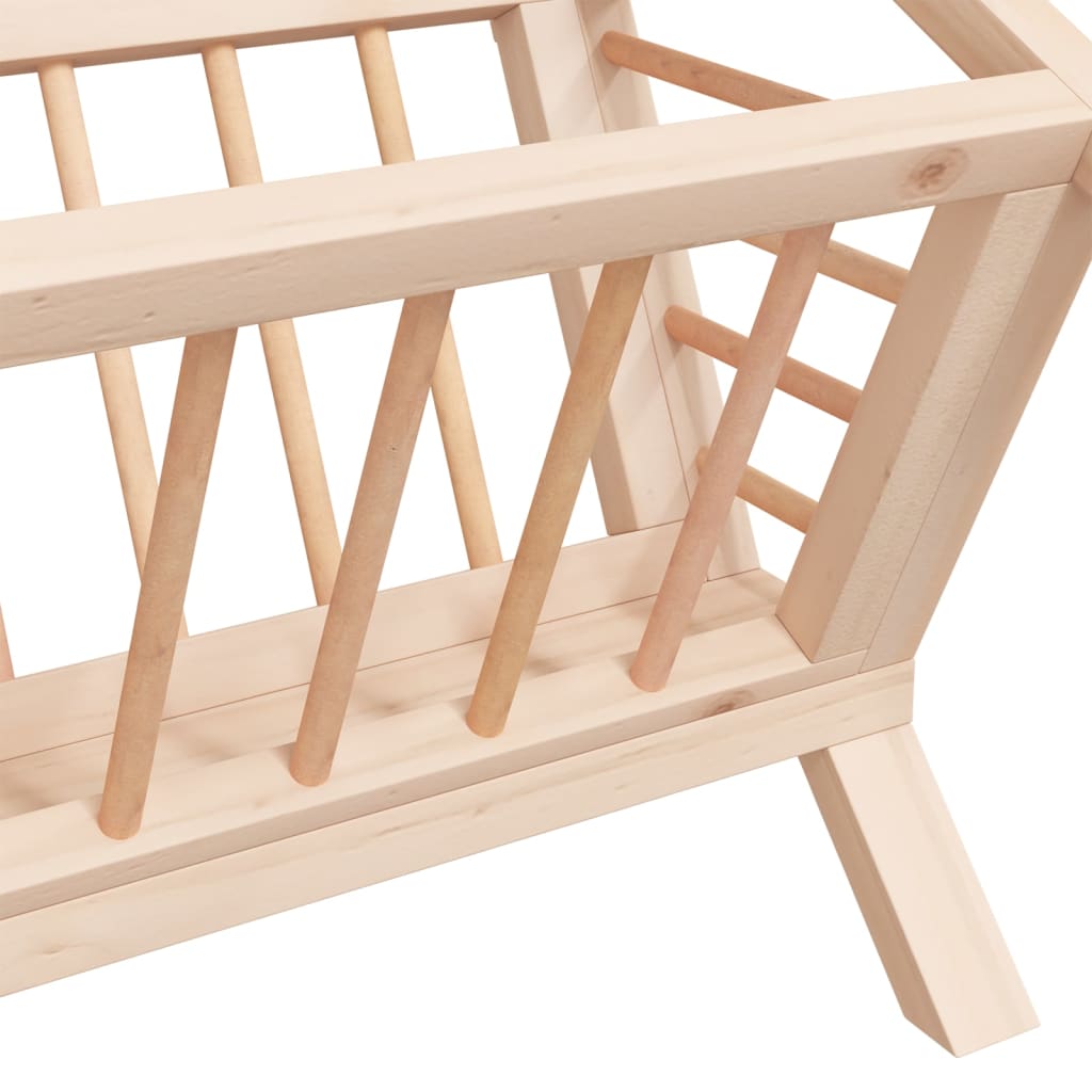 Mangiatoia per Conigli 44x33x33 cm in Legno Massello di Abete | homemem39