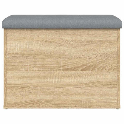 Panca Contenitore Rovere Sonoma 62x42x45 cm Legno Agglomerato | homemem39
