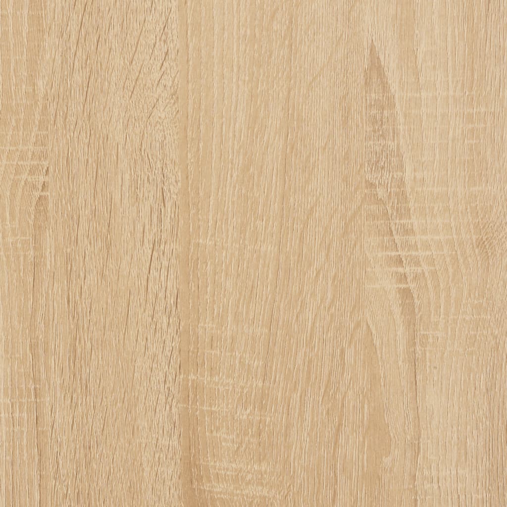 Panca Portaoggetti Rovere Sonoma 42x42x46 cm Legno Multistrato | homemem39