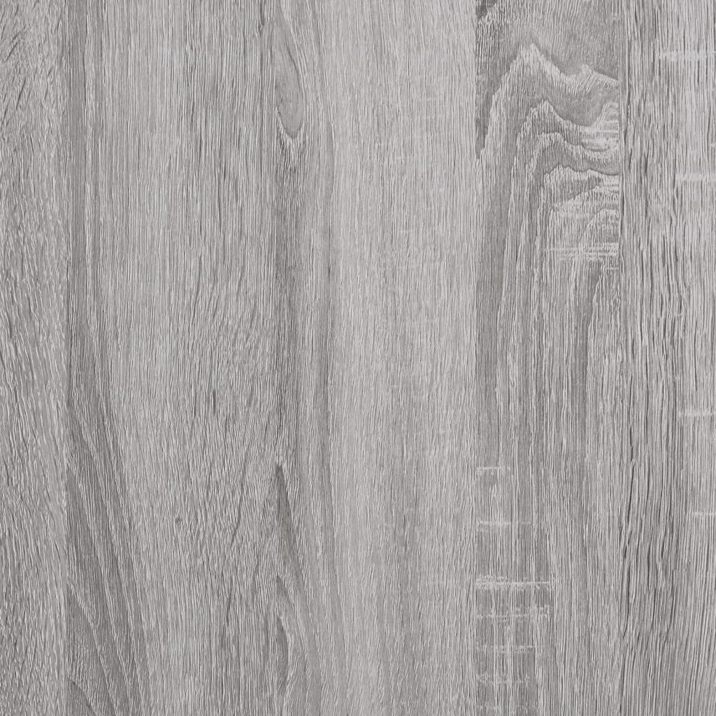 Panca Portaoggetti Grigio Sonoma 102x42x46 cm Legno Multistrato | homemem39