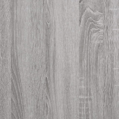 Panca Portaoggetti Grigio Sonoma 102x42x46 cm Legno Multistrato | homemem39