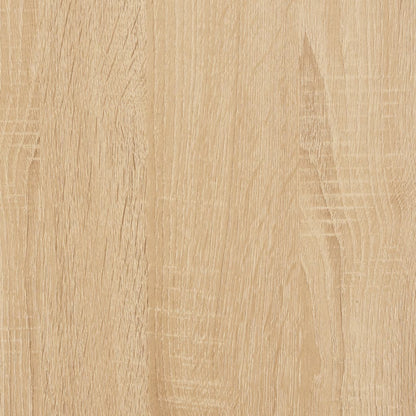 Panca Porta Scarpe Rovere Sonoma 102x32x50 cm Legno Multistrato | homemem39