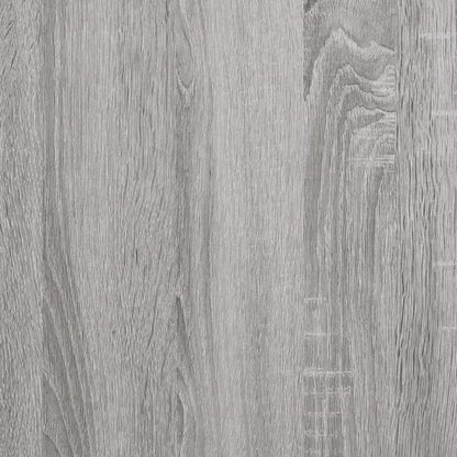 Panca Porta Scarpe Grigio Sonoma 102x32x50 cm Legno Multistrato | homemem39