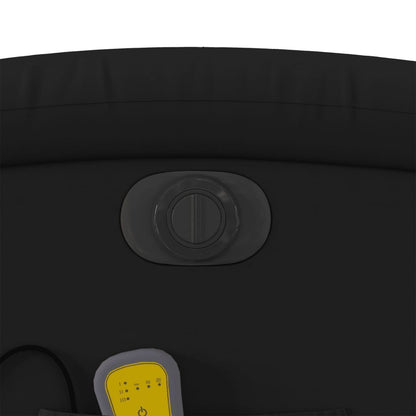 Poltrona Alzapersona Massaggiante Elettrica Nera in Similpelle - homemem39