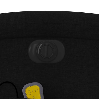 Poltrona Alzapersona Massaggiante Elettrica Nera in Tessuto - homemem39