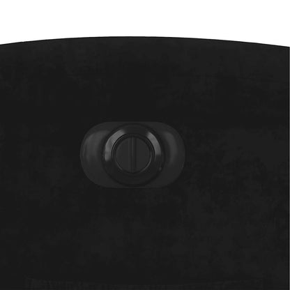 Poltrona Elettrica Reclinabile Nera in Tessuto - homemem39