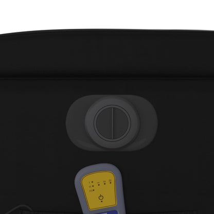 Poltrona Massaggiante Reclinabile Elettrica Nera in Similpelle - homemem39