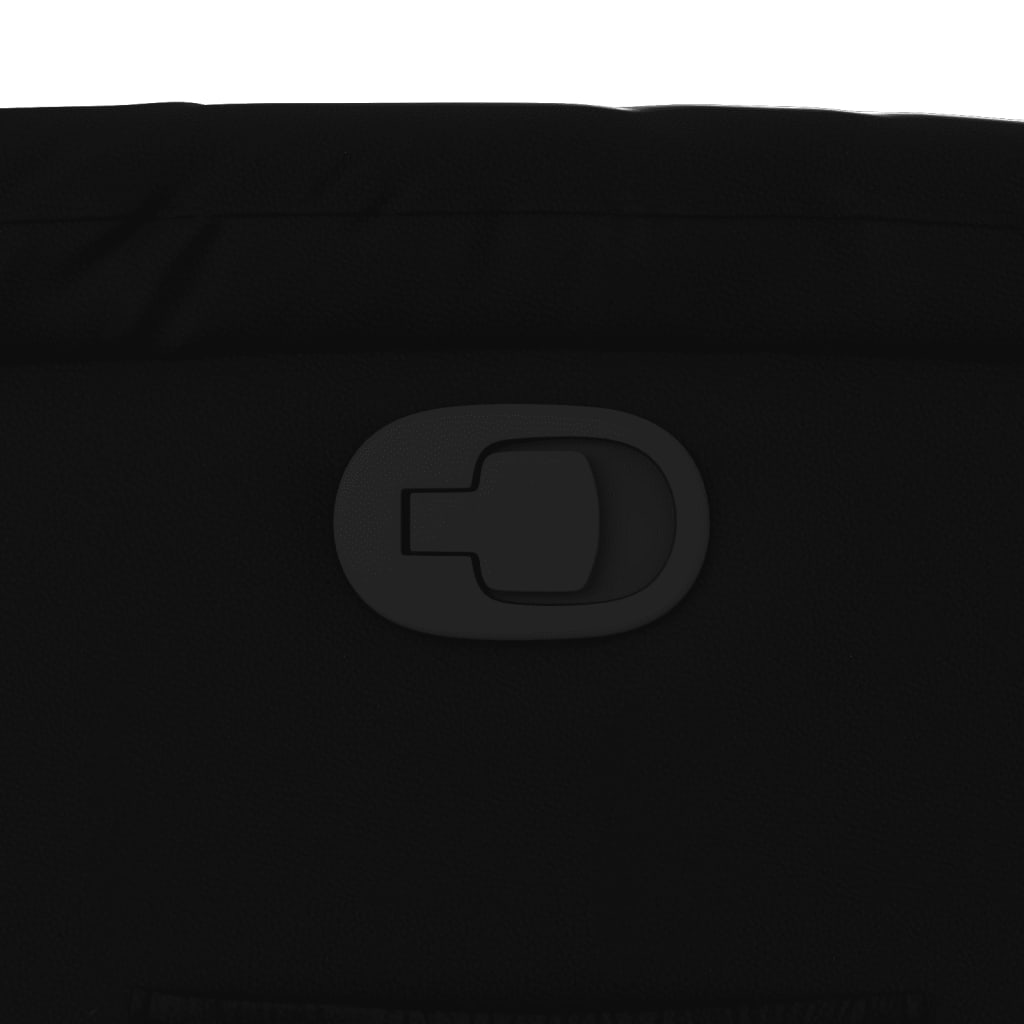 Poltrona Alzapersona Reclinabile Nera in Similpelle - homemem39