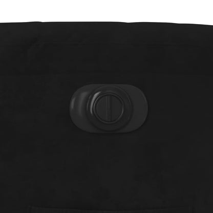 Poltrona Elettrica Reclinabile Nera in Tessuto - homemem39