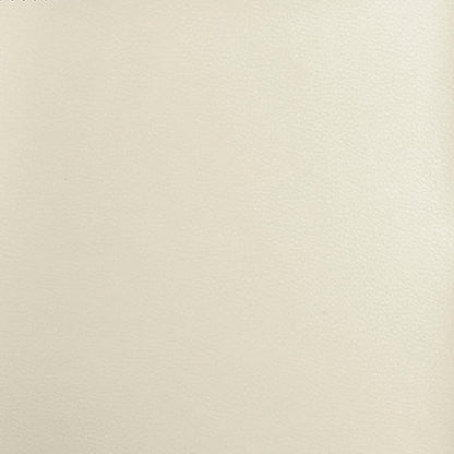 Poltrona reclinabile in similpelle color crema - homemem39