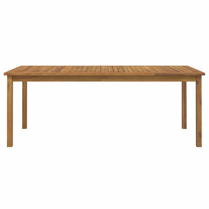 Set da Pranzo da Giardino 7 pz in Legno Massello di Acacia | homemem39