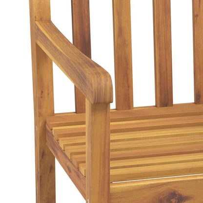 Set da Pranzo da Giardino 7 pz in Legno Massello di Acacia | homemem39