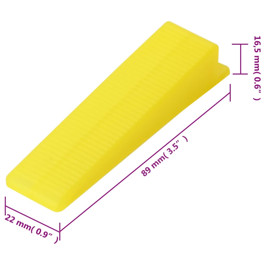 Cunei di livellamento per Piastrelle 100 pz | homemem39