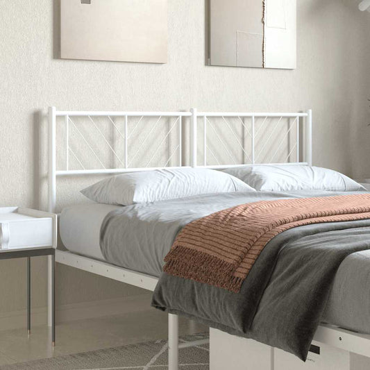 Testiera di Ricambio in Metallo Bianco 120 cm | homemem39