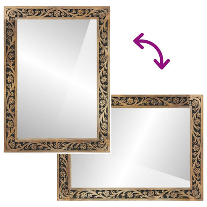 Set Mobili da Bagno 2pz in Legno Massello di Mango | homemem39