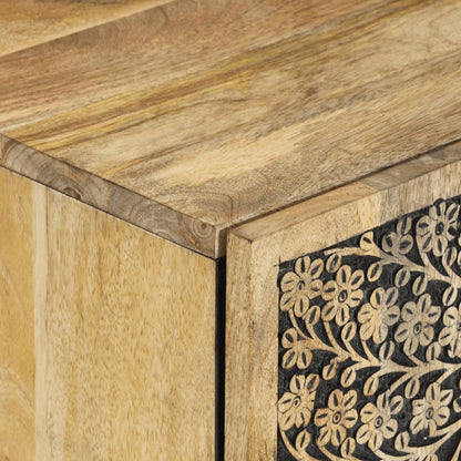 Set Mobili da Bagno 3pz in Legno Massello di Mango | homemem39