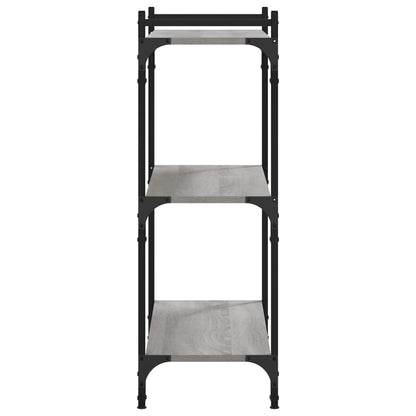 Libreria a 3 Ripiani Grigio Sonoma 80x30x86cm Legno Multistrato | homemem39