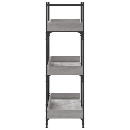 Libreria 3 Ripiani Grigio Sonoma 100x33x108,5 Legno Multistrato | homemem39