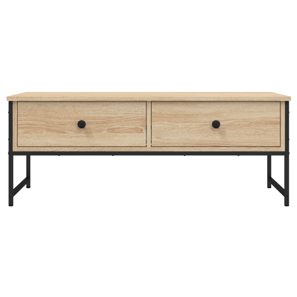 Tavolino Salotto Rovere Sonoma 101x49x39,5 cm Legno Multistrato | homemem39