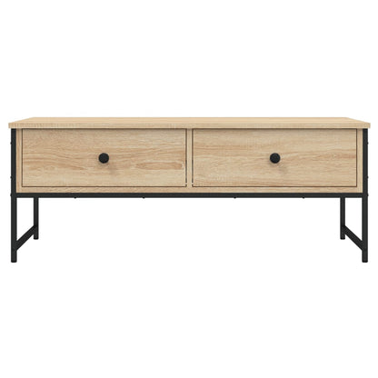 Tavolino Salotto Rovere Sonoma 101x49x39,5 cm Legno Multistrato
