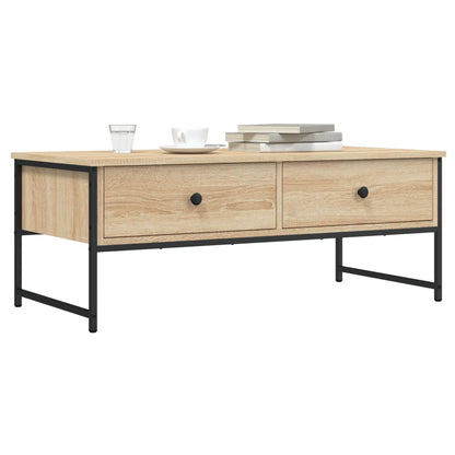 Tavolino Salotto Rovere Sonoma 101x49x39,5 cm Legno Multistrato | homemem39