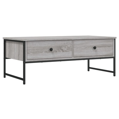 Tavolino Salotto Grigio Sonoma 101x49x39,5 cm Legno Multistrato | homemem39