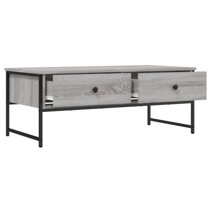 Tavolino Salotto Grigio Sonoma 101x49x39,5 cm Legno Multistrato | homemem39