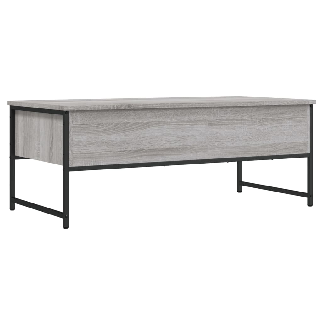 Tavolino Salotto Grigio Sonoma 101x49x39,5 cm Legno Multistrato | homemem39