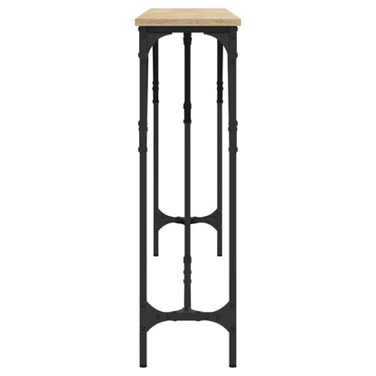 Tavolo Consolle Rovere Sonoma 180x23x75 cm in Legno Multistrato - homemem39