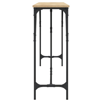 Tavolo Consolle Rovere Sonoma 200x29x75 cm in Legno Multistrato - homemem39