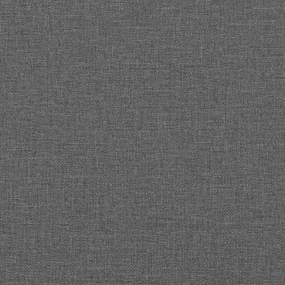 Panca con Cuscini Grigio Scuro 113x64,5x75,5 cm in Tessuto - homemem39