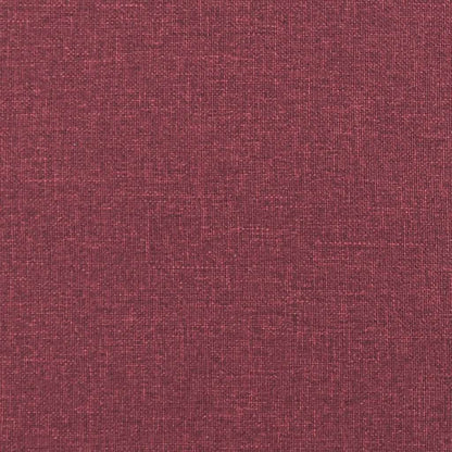 Poltrona Reclinabile in Tessuto Rosso Vino