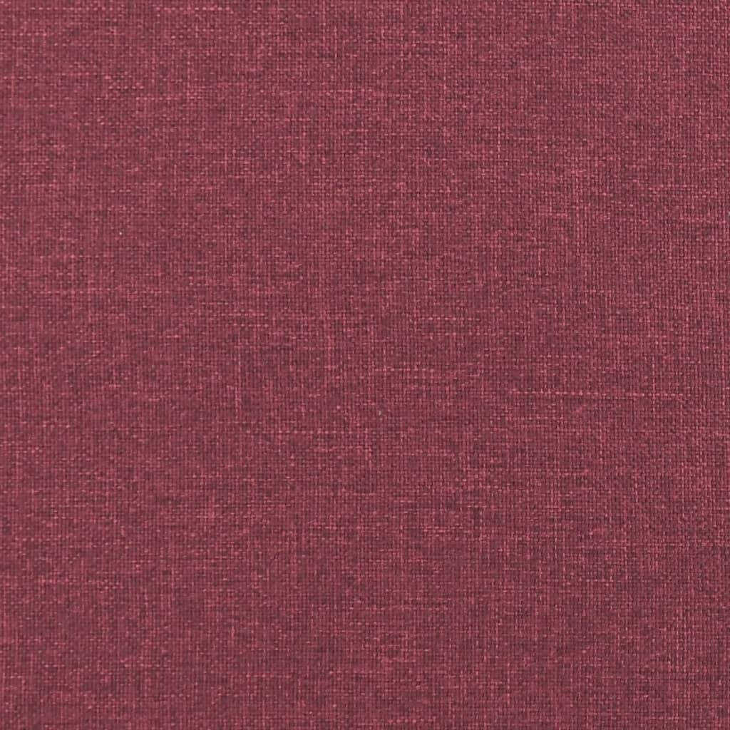 Poltrona Reclinabile in Tessuto Rosso Vino
