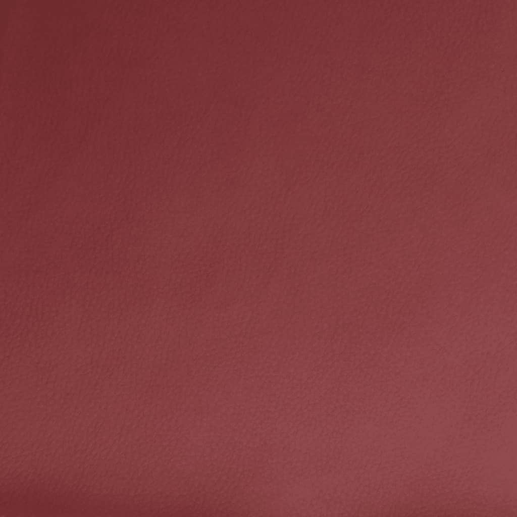 Poltrona Reclinabile Rosso Vino in Similpelle