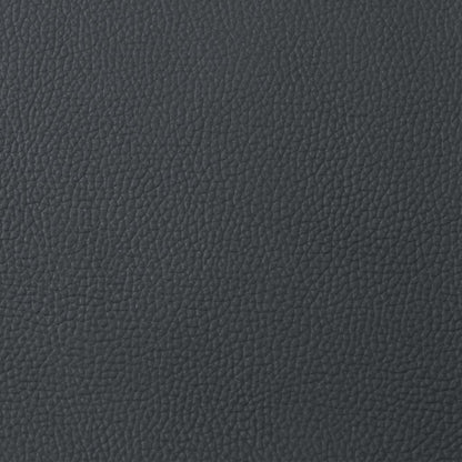 Poltrona reclinabile nera in vera pelle - homemem39