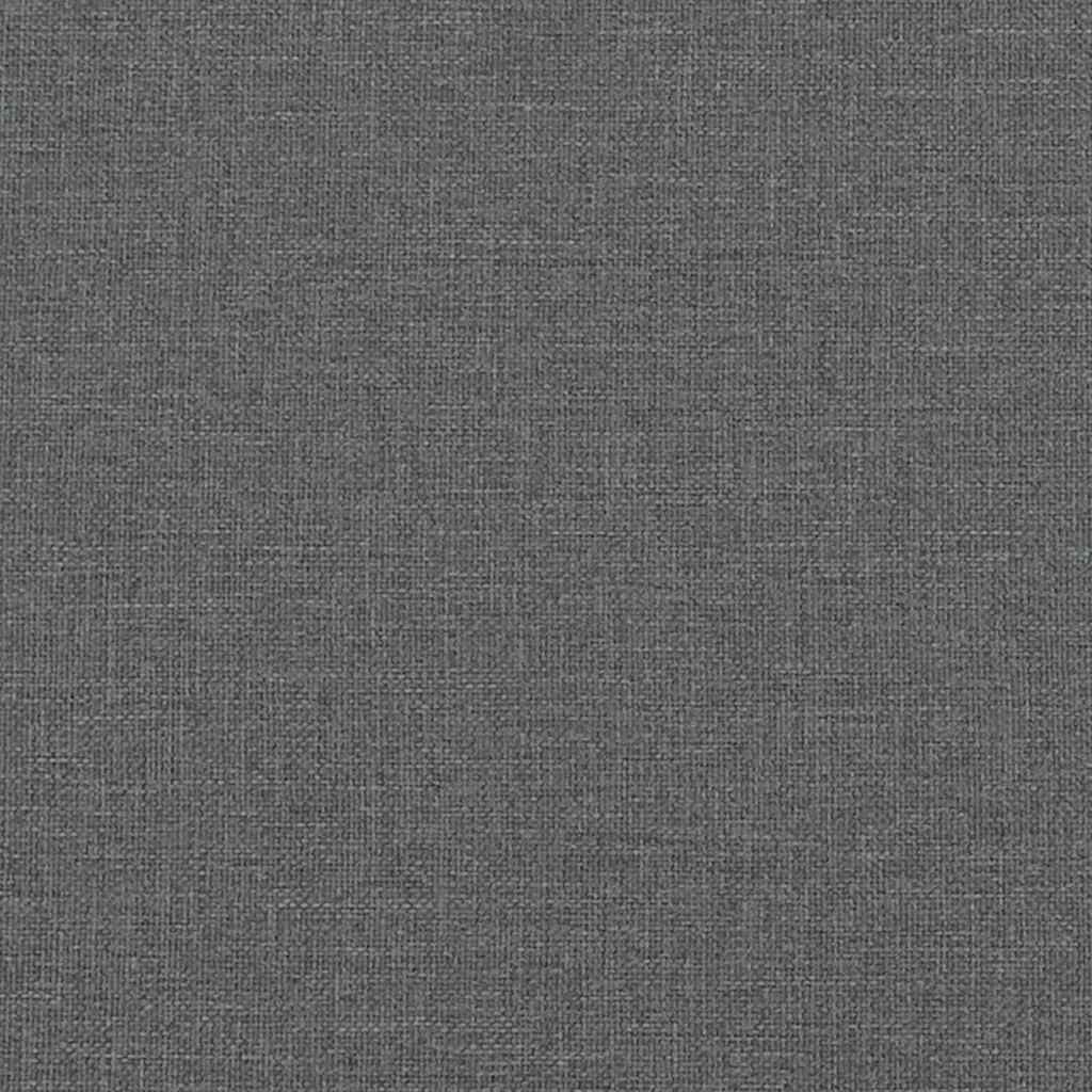 Poltrona reclinabile in tessuto grigio scuro