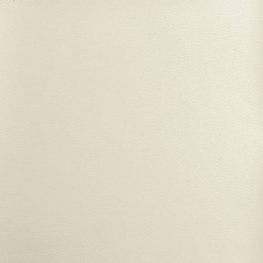 Poltrona Reclinabile Crema in Similpelle - homemem39