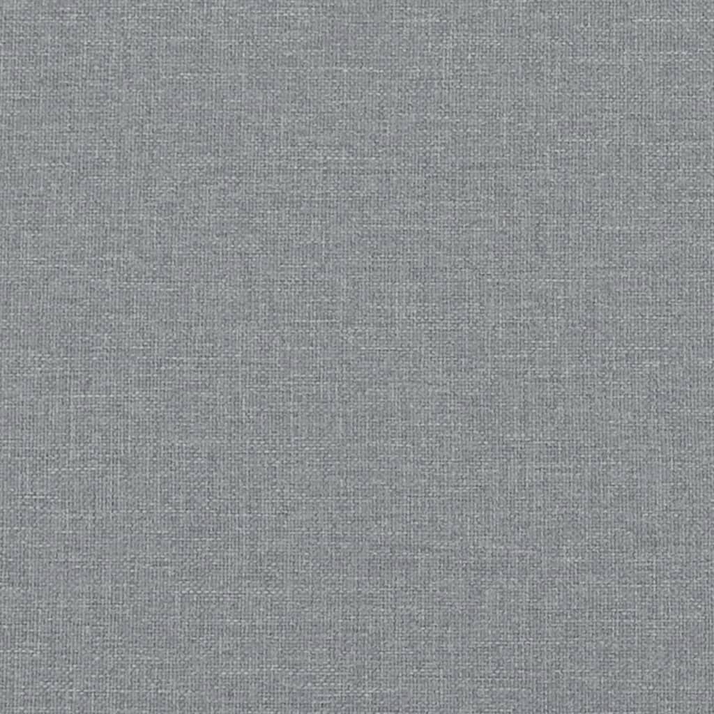 Poltrona Reclinabile in Tessuto Grigio Chiaro