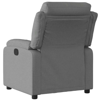 Poltrona Reclinabile in Tessuto Grigio Scuro | homemem39