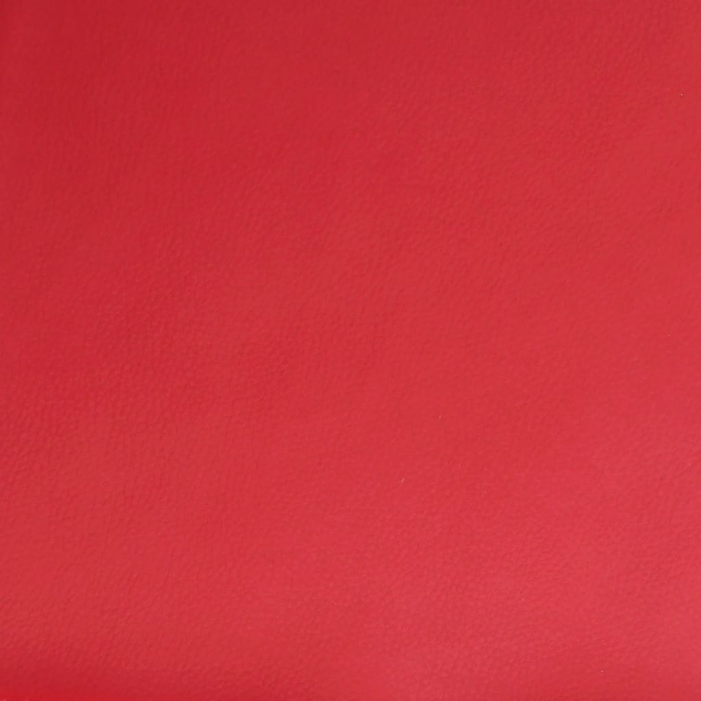 Poltrona Reclinabile Rossa in Similpelle | homemem39