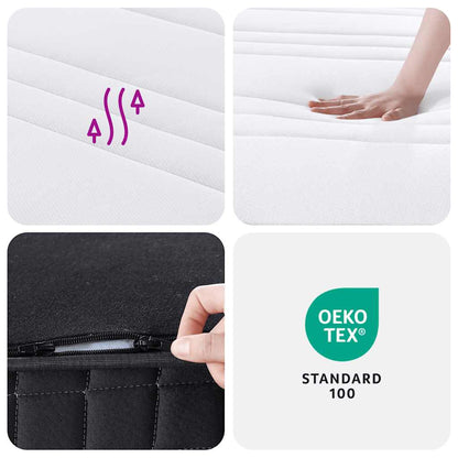 Materasso a Molle Bonnel Medio 200x200 cm - homemem39