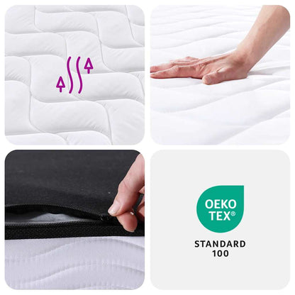 Materasso a Molle Bonnel Medio 200x200 cm King Size | homemem39