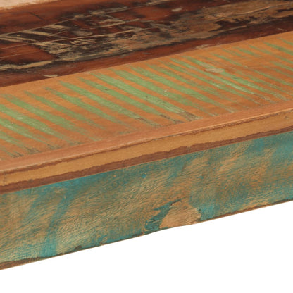Tavolo da Pranzo 110x55x76 cm in Legno Massello di Recupero