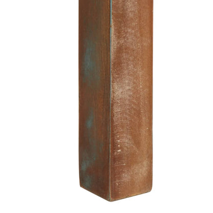 Tavolo da Pranzo 110x55x76 cm in Legno Massello di Recupero