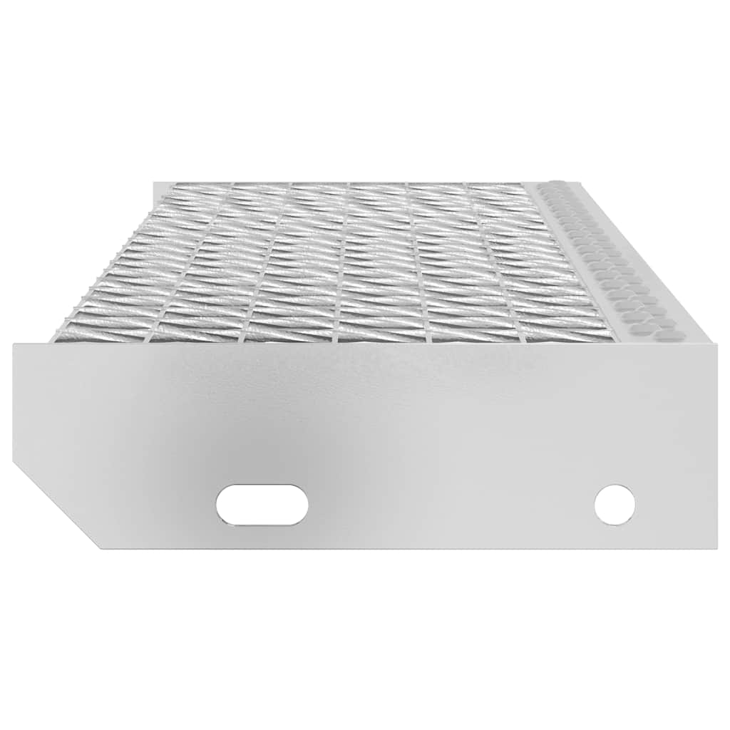 Gradino in Griglia 70x24x7 cm Acciaio Zincato | homemem39