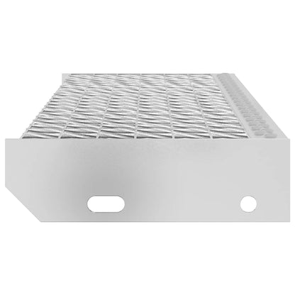 Gradino in Griglia 70x24x7 cm Acciaio Zincato | homemem39