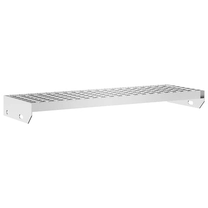 Gradino in Griglia 70x24x7 cm Acciaio Zincato | homemem39