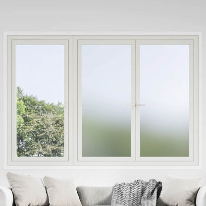 Pellicole per Finestre Smerigliate Grigie in PVC