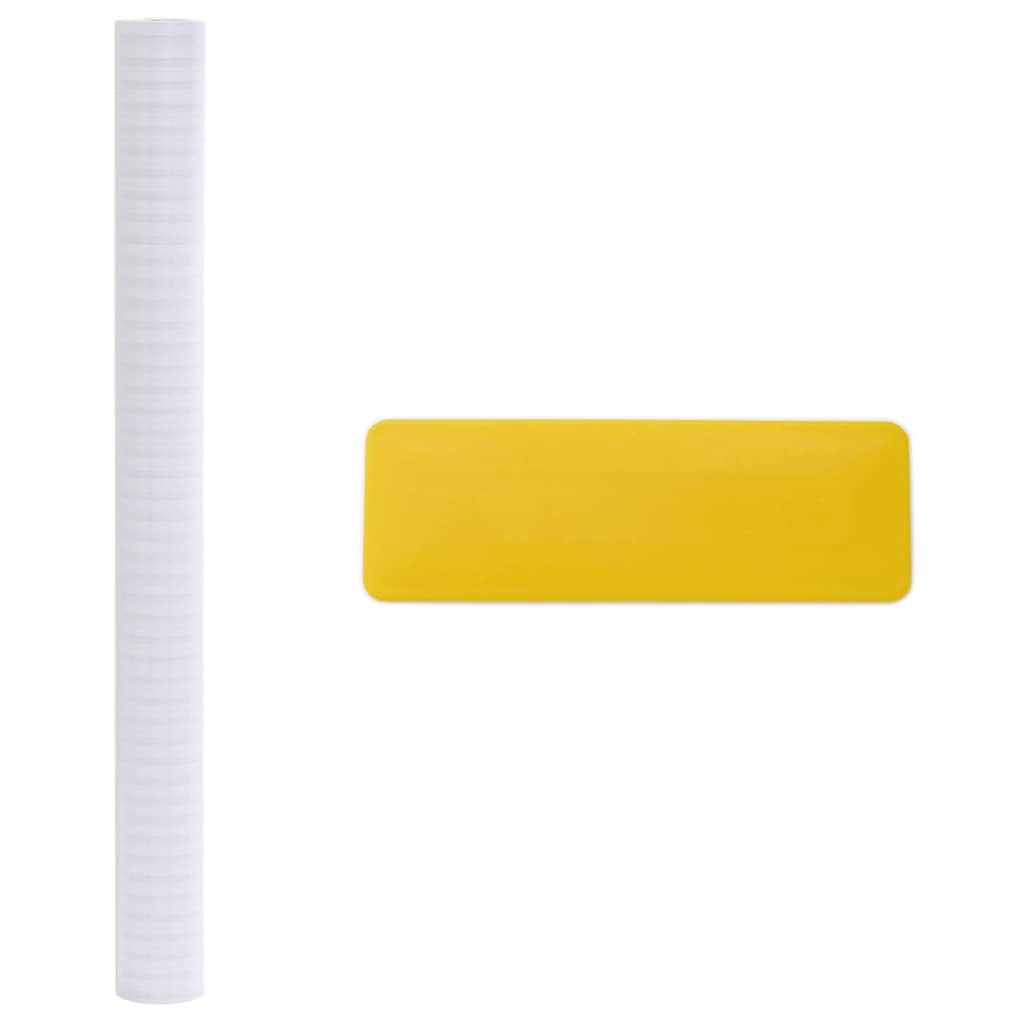 Pellicole per Finestre Design Smerigliato a Strisce in PVC | homemem39