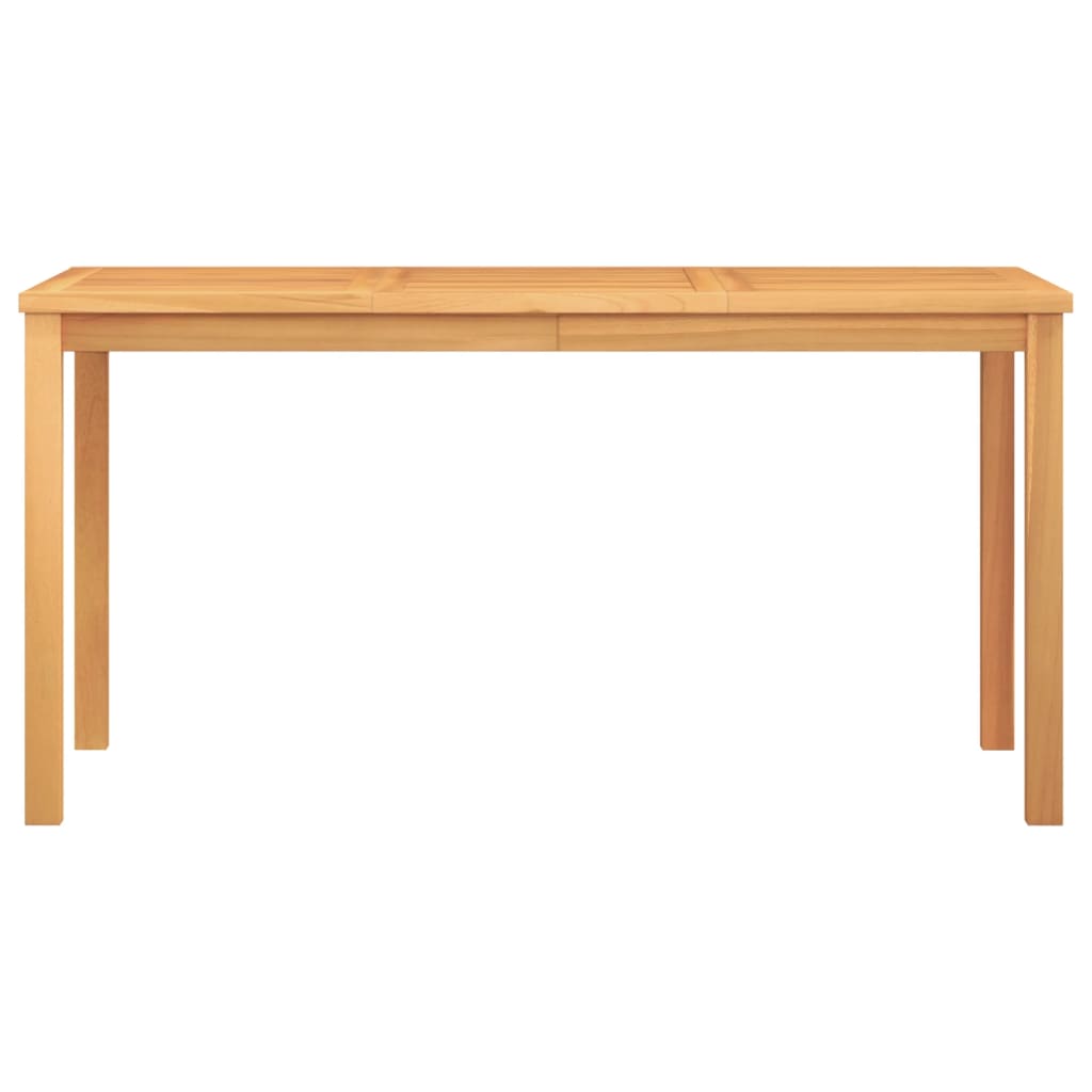 Set da Pranzo per Giardino 5 pz in Legno Massello di Teak - homemem39